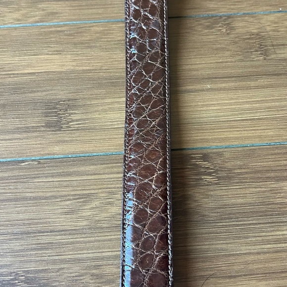 Barry Kieselstein-Cord Vintage Alligator/Silver Belt - Picture 4 of 10